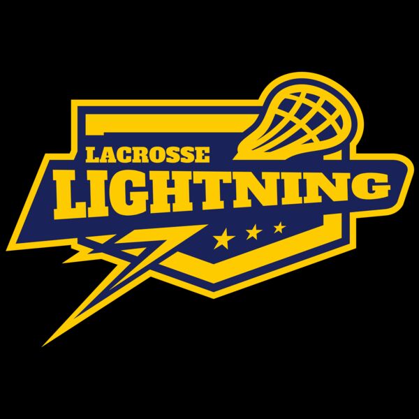 Lightning Lacrosse Logo Template Thumbnail