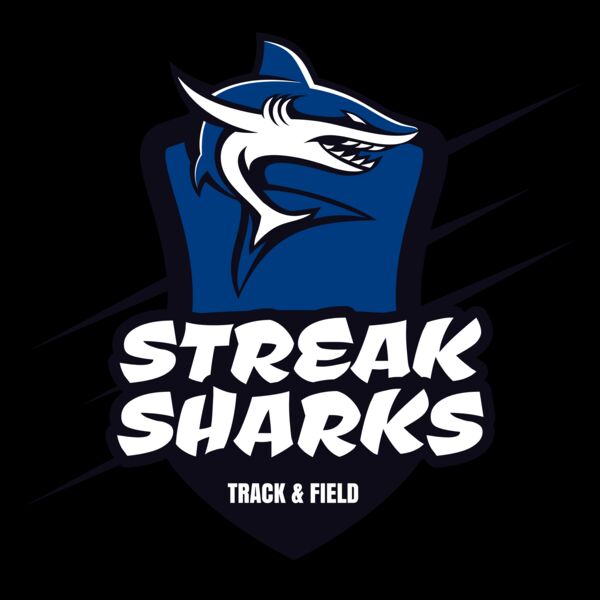 Sharks Track & Field Team Logo 01 Thumbnail
