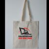 Budget Calico Tote Bag Thumbnail