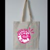 Budget Calico Tote Bag Thumbnail