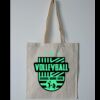 Budget Calico Tote Bag Thumbnail