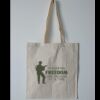 Budget Calico Tote Bag Thumbnail