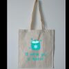 Budget Calico Tote Bag Thumbnail