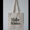 Budget Calico Tote Bag Thumbnail