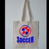 Budget Calico Tote Bag Thumbnail