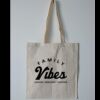 Budget Calico Tote Bag Thumbnail