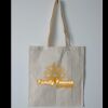 Budget Calico Tote Bag Thumbnail