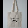 Budget Calico Tote Bag Thumbnail